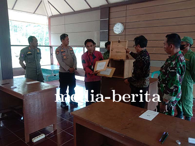 Danposramil dan Anggota Hadiri Kegiatan Seleksi Calon Perangkat Desa Lawen
