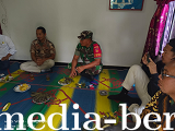 Komsos Dengan Ketua RT Babinsa Bersama Kades Eratkan Silaturahmi