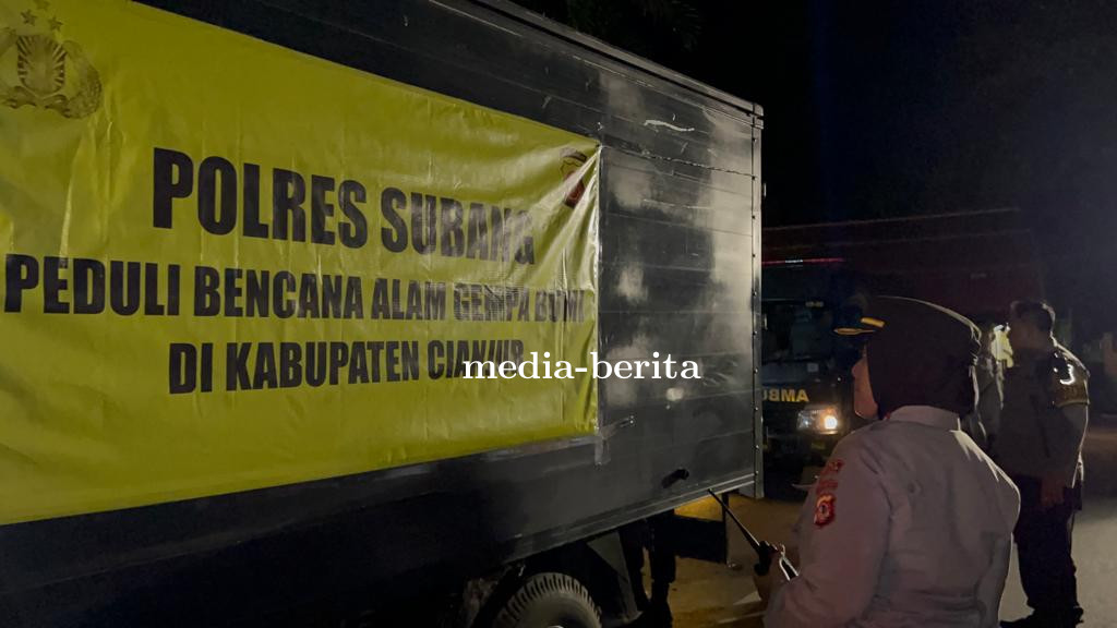Usai Menyalurkan Bantuan Sembako, Dokkes Polres Subang Buka Posko Pelayanan Kesehatan Bagi Korban Ge