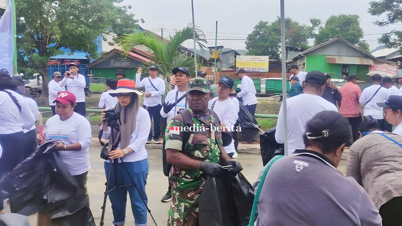 Peringati Hari Sungai Nasional, BWS Papua Gelar Pembersihan Sungai Kali Acai