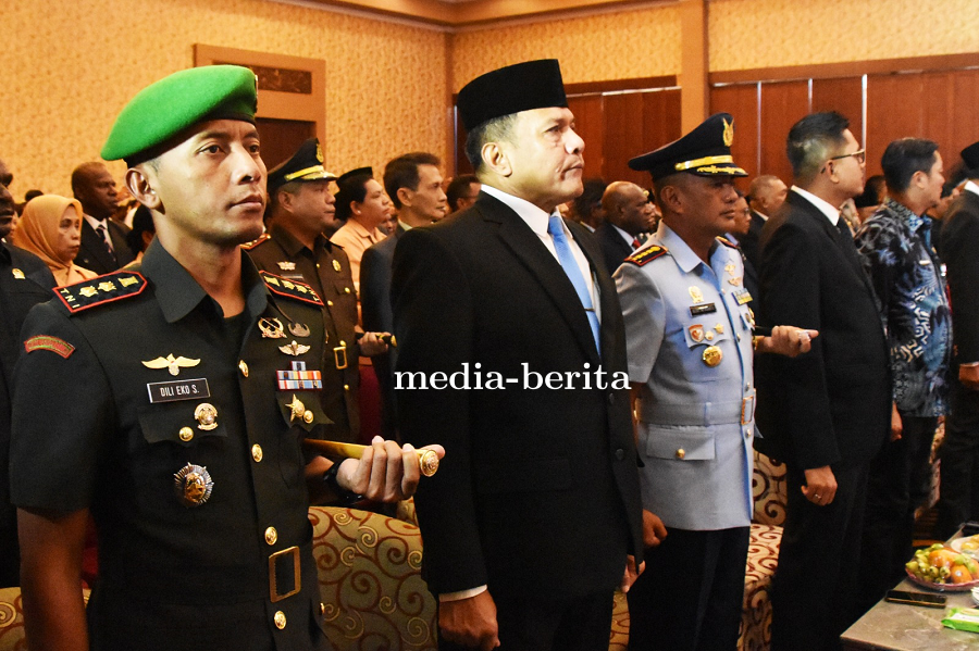 Dandim 1707/Merauke Hadiri Pelantikan dan Sertijab Sekda Provinsi Papua Selatan