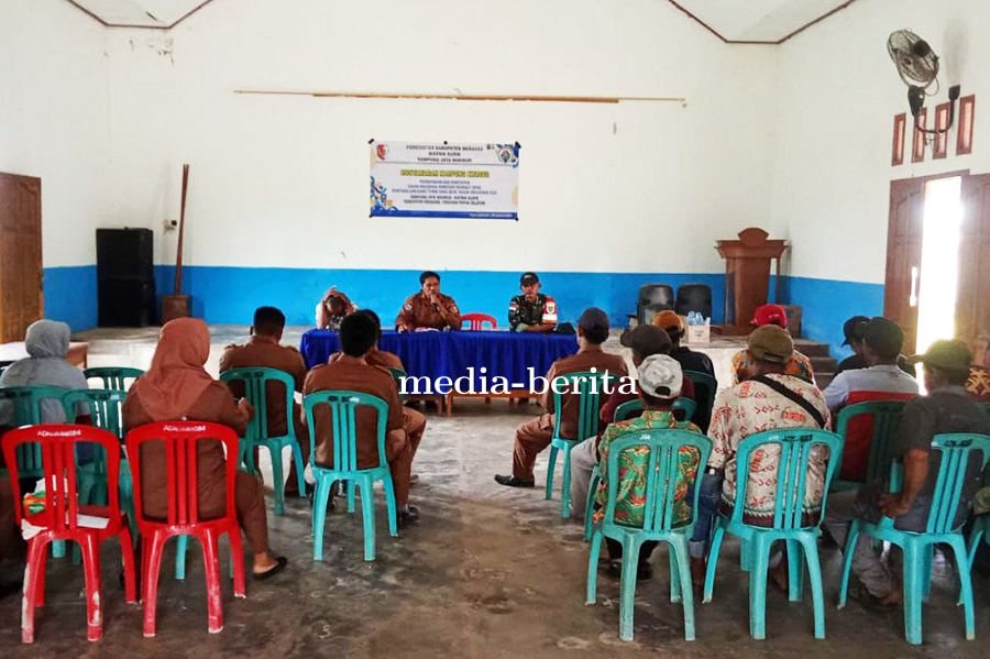 Babinsa Kampung Jaya Makmur Hadiri Musyawarah Khusus, Tekankan BLT Tepat Sasaran