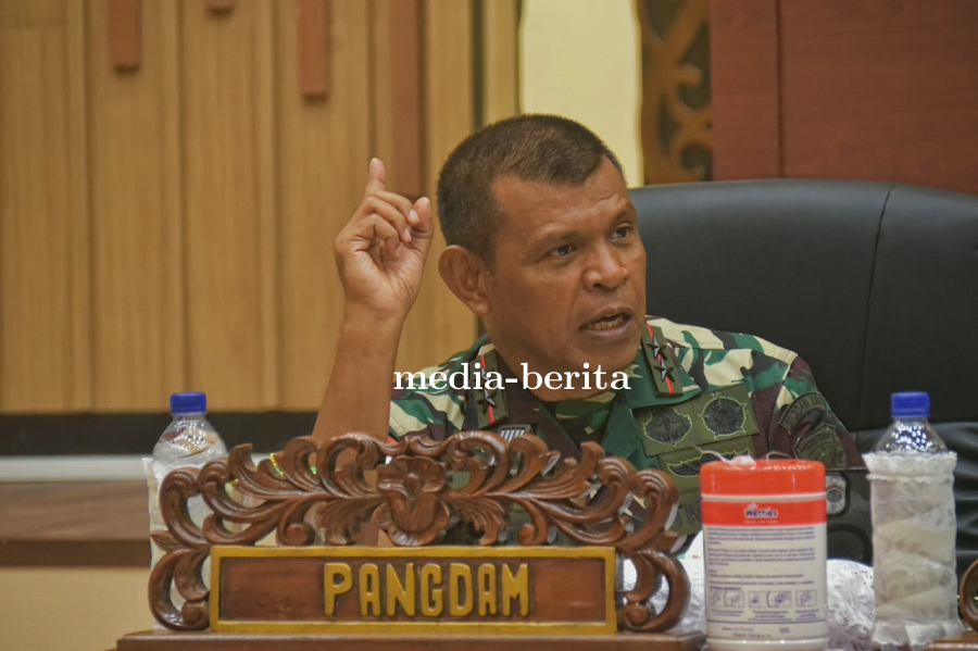 Paparkan Visi Misi, Pangdam XXIV/MT Perkuat Sinergi dengan DPR Papua Selatan