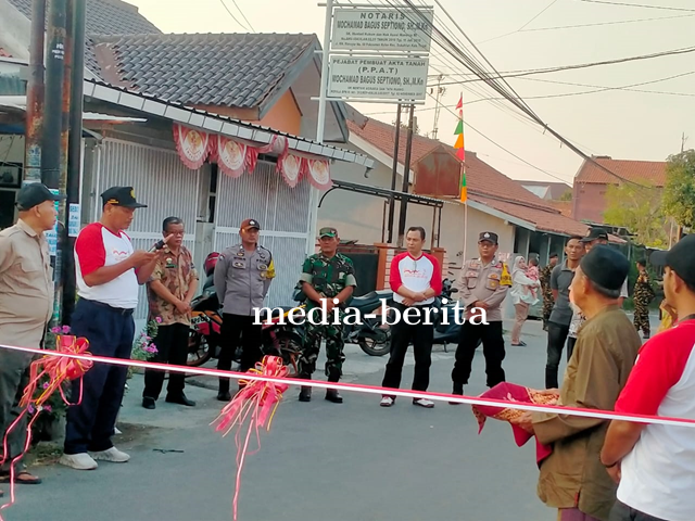 Wakili Danramil, Batuud Peltu Wijono Hadiri Pembukaan Bazar UMKM Desa Pekauman Kulon