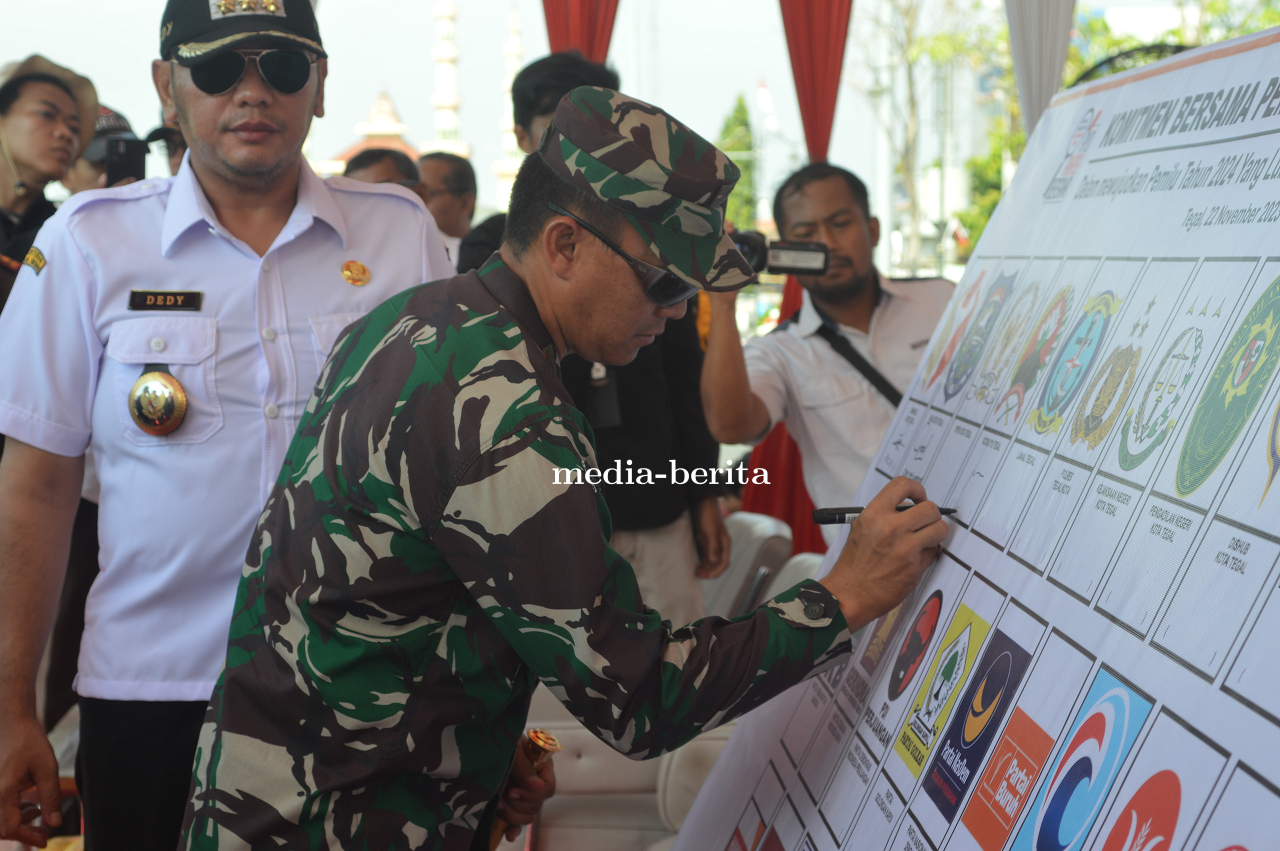 Apel Siaga Pengawasan Tahapan Kampanye Pemilu Tahun 2024 Tingkat Kota Tegal