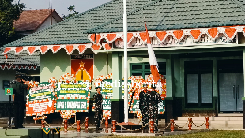 Kodim 0712 Tegal Gelar Upacara Minggu Ke 2 Bulan Oktober