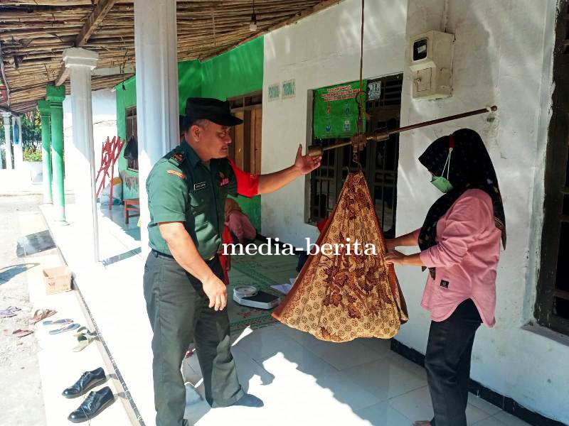 Babinsa Motivasi Bidan, Bumil dan Balita Stunting