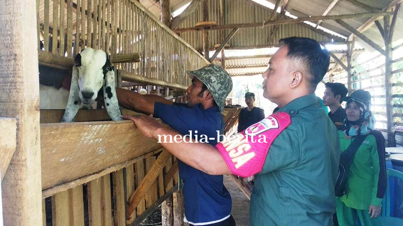 Pencegahan Penyakit Ternak di Lokasi TMMD Sengkuyung Kodim Brebes